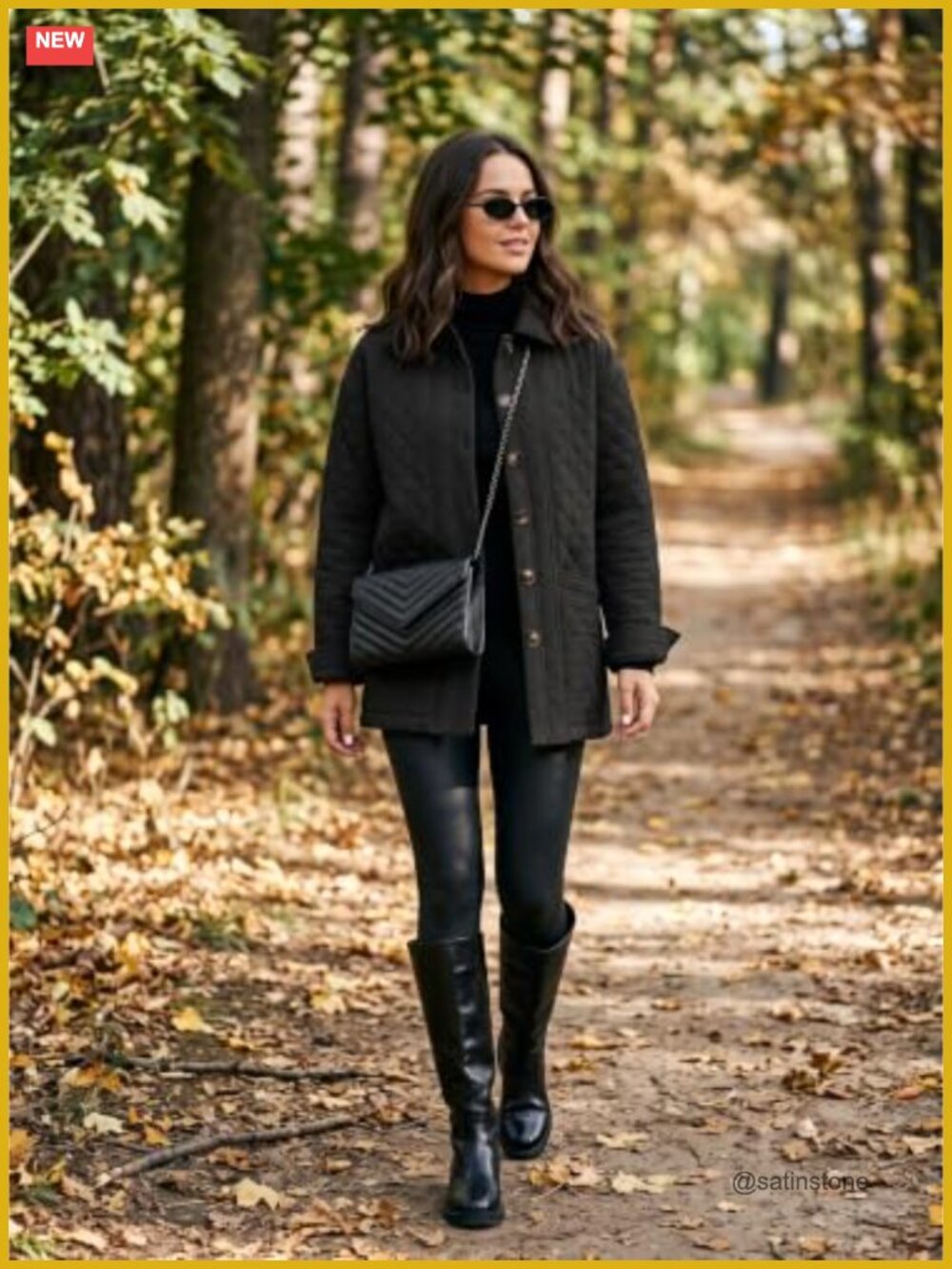Quilted Lightweight Button Down Long Sleeve Jacket with Pockets - Picture 2 of 6